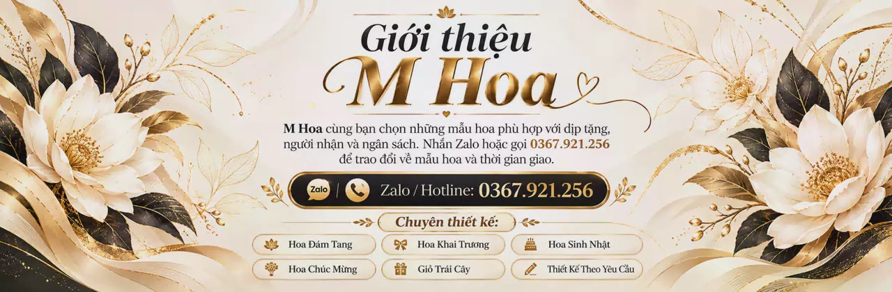 Ảnh bìa Shop hoa tươi Phường Ninh Thạnh Tây Ninh - Từ lời nhắn đến món hoa vừa ý